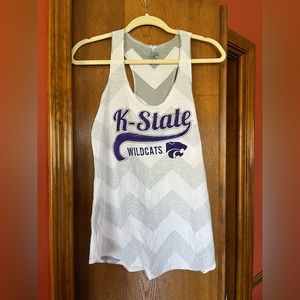 NWT, Kstate razorback top, size M